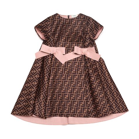 fendi red striped dress|fendi kids pink dresses.